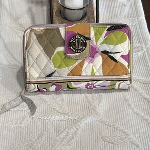 Vera Bradley Floral Quilted Wallet